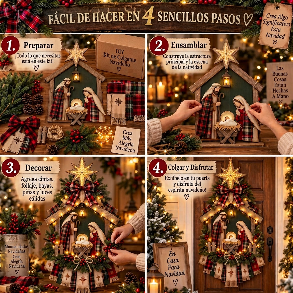 NEMA Decoracion nacimiento niño Jesus